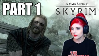 Skyrim First Playthrough 🌲 Day 1 [upl. by Naej]