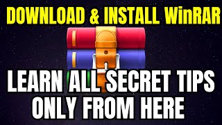 WinRAR Free Download and Installation Guide for Windows 10 StepbyStep Tutorial [upl. by Anirak]