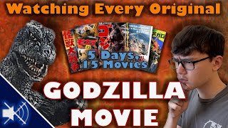 I Watched Godzilla Movies For the First Time Shōwa Era [upl. by Terencio946]