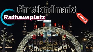 A Timeless Tradition Viennas Christkindlmarkt on the Rathausplatz [upl. by Fiorenze]