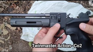 Twinmaster Rohm Action Co2 wiatrówka airgun [upl. by Heins]