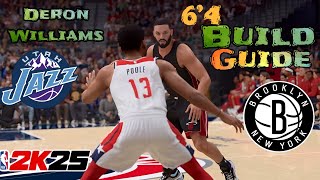 Deron Williams NBA 2K25 Build That Will CHANGE Your Game [upl. by Anatollo254]