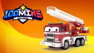 appMink Fire Truck  Kids Learn to Count ft Monster Truck  Cars Racing  Old McDonald had a Farm [upl. by Asaert]