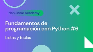 Fundamentos de programación con Python 6 [upl. by Arihday31]