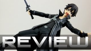 Figma 174 Kirito  Sword Art Online Anime Figure Review ソードアート・オンライン キリト [upl. by Heigl]