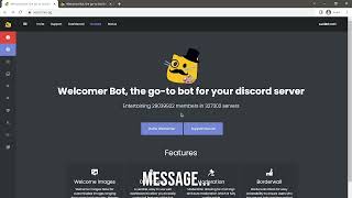 How to Setup amp Customise Welcomer Bot and Leaver on your Discord Server 2022  Welcomer Tutorials [upl. by Agn]