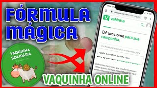 🤑 vaquinha online pelo celular como faz 2023 da forma certa JUNTE SEU DINHEIRINHO [upl. by Arait]