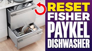 How To Reset Fisher Paykel Dishwasher [upl. by Milde]