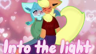 Glaceon x Flareon • We made eachother into the light • Original meme Read desc [upl. by Linehan]