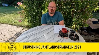 Utrustning för fjällvandring Jämtlandstriangeln 2023 [upl. by Bahr]