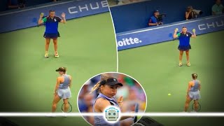 Tennis Player Yulia Putintseva Booed for Interaction with Ball Girl at US Open [upl. by Nurse62]