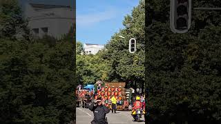 World biggest beer fes oktoberfest parade beerfest ytshorts festival funtime germany [upl. by Loesceke]