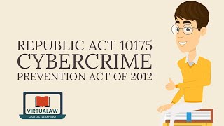 Republic Act 10175 Cybercrime Prevention Act of 2012 [upl. by Seto980]