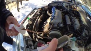 EASY How To Remove Overfilled Engine Oil [upl. by Ramyaj]