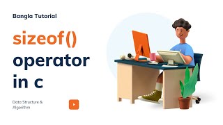 sizeof operator in bangla  use of sizeof operator to measure size of an array in C in Bangla [upl. by Einial608]