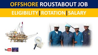 Offshore Roustabout Job  Eligibility  Rotation  Salary  Oil and Gas Rig [upl. by Esir]