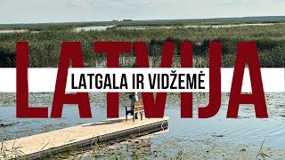 Idealus kelionės planas į Latviją  Latgala ir Vidžemė [upl. by Elyk]