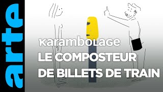 Le composteur de billets de train  Karambolage  ARTE [upl. by Elisabetta]