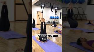 Yoga for flat belly  Yoga for core conditioning divayoga malaikaarora vanshikapandey yogacoach [upl. by Ule]