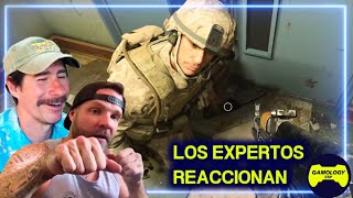 Marines REACCIONAN a HUNTING PARTY de Call of Duty Modern Warfare  Los Expertos Reaccionan [upl. by Corneille330]