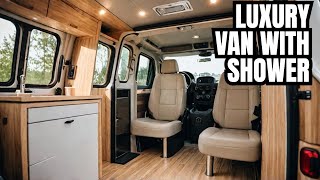 How to build a shower in a camper van conversion LUXURY SHOWER Build Pt 3 [upl. by Earlie]