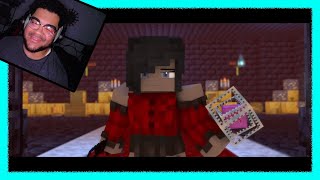 quotEternalquot  A Minecraft Music Video ♪ by Rainimator REACTION VIDEO [upl. by Nikolai153]