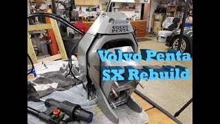 Reassembling a Volvo Penta SXM Outdrive Transom Assembly [upl. by Tolmach341]