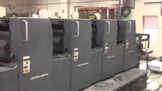 USED 1992 HEIDELBERG MOVP 4 COLOUR PRESS wwwasnewprintcomau [upl. by Pernell]