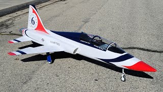 Giant Scale RC T38 Talon EDF Jet Northrops Little HOT ROD [upl. by Anawit]