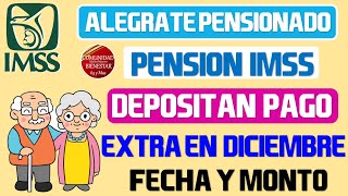 📌💲Gran aviso🎉Alégrate pensionados del IMSS depositan 47000 pesos extra en pago de diciembre 2024 [upl. by Alenas389]