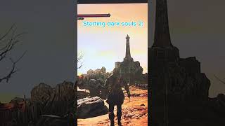 Starting vs beating dark souls 2 darksouls2 soulsborne soulsgames [upl. by Ltsyrk]