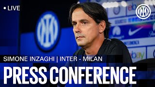 INTER vs MILAN  PREMATCH PRESS CONFERENCE 🔴 leovegasnews 🎙️⚫🔵 [upl. by Salim]