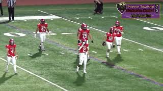 MTHS Varsity Football vs Hunterdon Central 090624 [upl. by Ayanal]