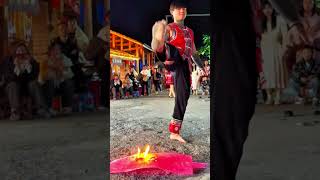 Ancestral Chinese Art fireshow streetshow artist hot [upl. by Adyl914]