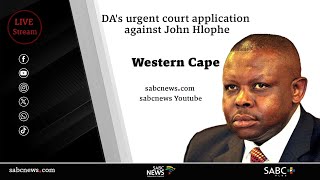 DAs urgent court application to interdict Dr John Hlophes JSC designation [upl. by Avie]