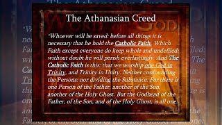 The Athanasian Creed Forgery [upl. by Dilahk183]