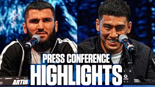 Highlights From Todays Beterbiev vs Bivol Undisputed Press Conference [upl. by Oknuj391]