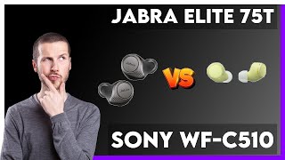 Jabra Elite 75t vs Sony WFC510 Comparison [upl. by Grim540]