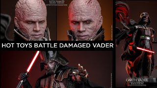 Hot toys Battle damaged Vader [upl. by Ledarf]