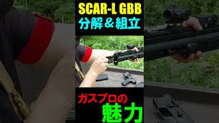 ガスブロ 分解組立 SCARL CO2GBB サバゲー shortsairsoftgbbscarco2ガスガンサバゲ [upl. by Sydalg]