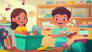 Time to Tidy Up  Fun Cleaning Song for Kids  Lets Clean Up Together [upl. by Sherl273]