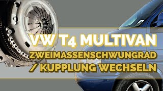 VW T4 Multivan AXG ZMS und Kupplung wechseln  Getriebe ausbauen  Schaltgestängen Kugeln ersetzen [upl. by Enedan]