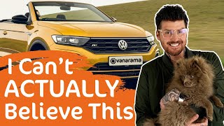 VW TRoc Cabriolet Review  Catastrophic On PaperAnd yetAnd yet [upl. by Amesari]