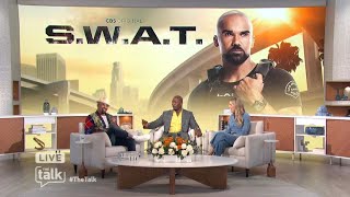 Shemar Moore Talks Finale Season of SWAT But Optimistic well continue  The Talk [upl. by Eckel]