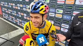 Wout van Aert voor cross in Zolder quotVermoeid opgestaanquot [upl. by Acinnod139]