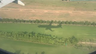 Landing at Lahore Airport  Serene Air  Boeing 737 [upl. by Areek]