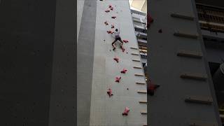 Escala como campeona 💪🏻🔥 climbing escalada deportesextremos climb climber speedclimbing [upl. by Karsten]