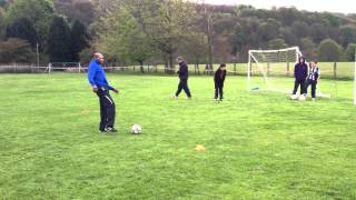 Tino Asprilla Plays Football in Ovingham Prudhoe May 2012 [upl. by Efren]