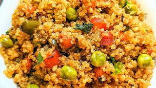 Vegetable Quinoa 5 Tips amp Tricks to Cook Perfect Quinoa  Quinoa Recipe How to Cook Perfect Quinoa [upl. by Olecram]