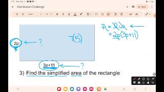 Distribution Challenge Area of a Rectangle [upl. by Malin]